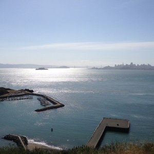 San Francisco Bay from Sausalito.