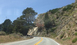 On the road to Big Sur.