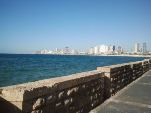 Tel Aviv from Jaffa Promenade.