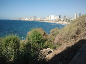 View of Tel Aviv from Jaffa.