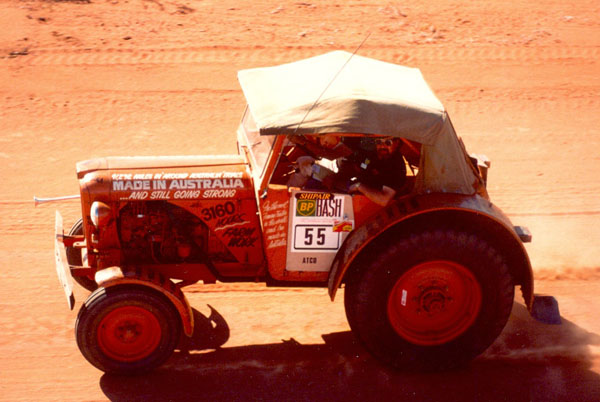 'Tail End Charlie' Chamberlain tractor.