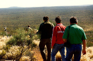 Descending from John Forrest Lookout.
