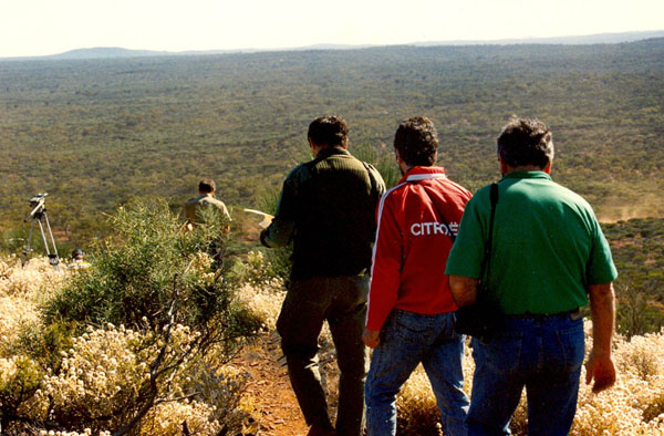 Descending from John Forrest Lookout.