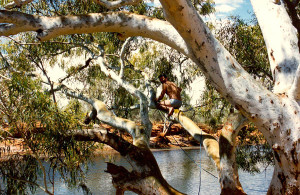 Russell at Cattle Pool