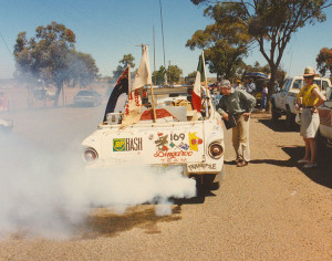 Heading into Kalgoorlie.