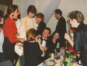 Pom at the Ball.