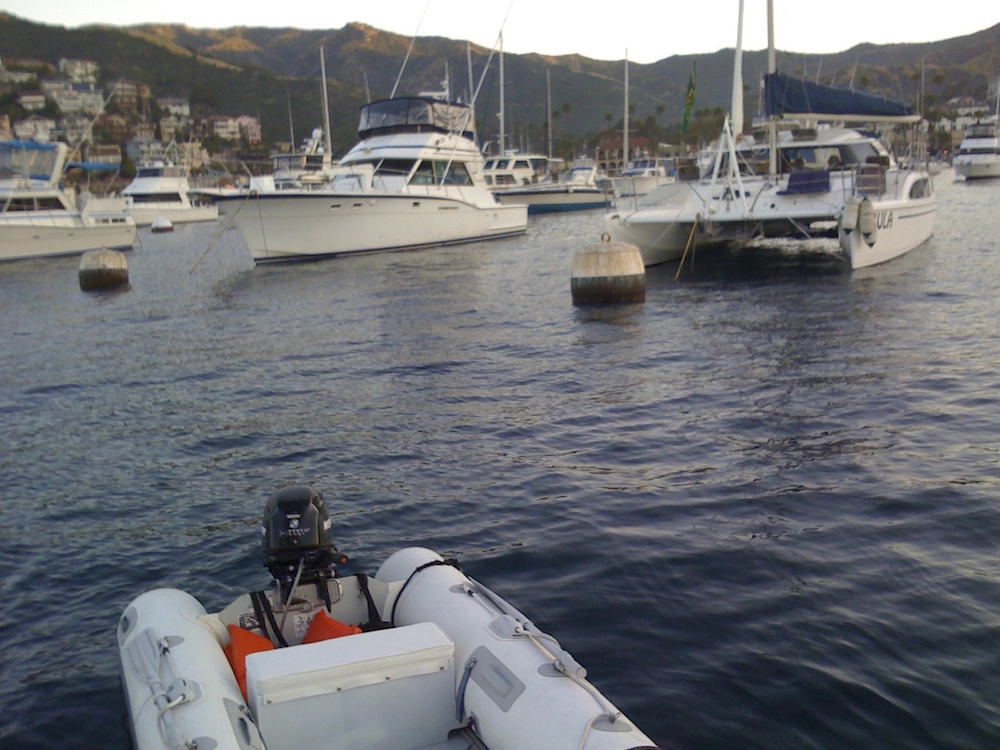At Catalina Harbour.