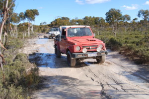 Cliff's Maruti has a high performance 1300cc twin cam engine.