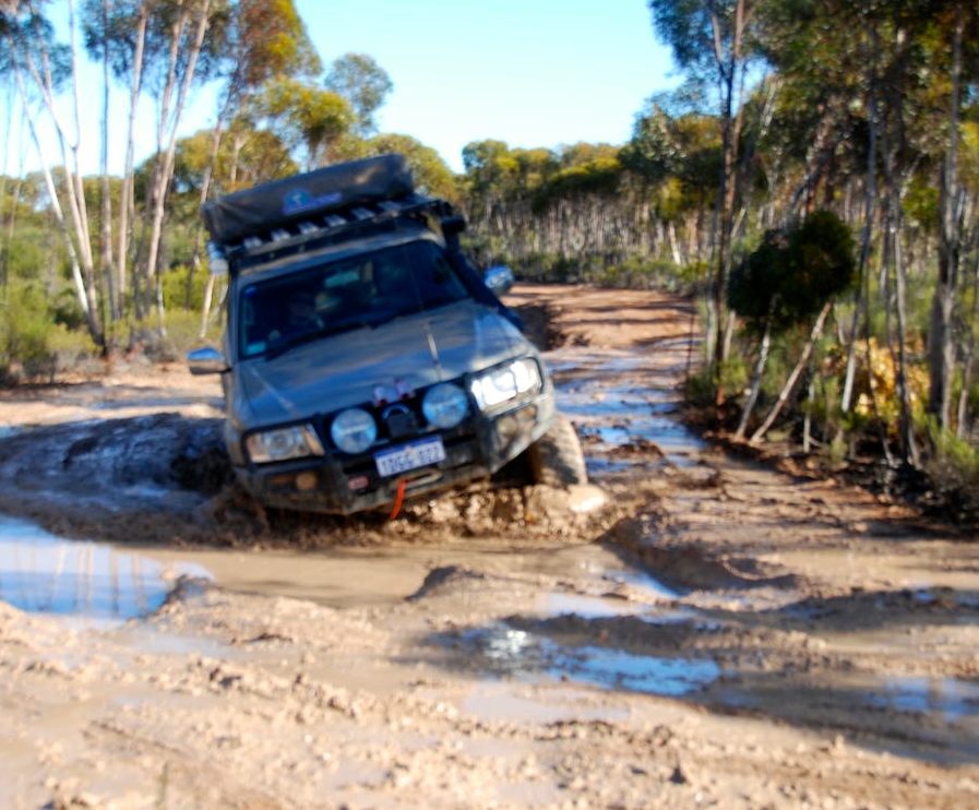 Another mudhole near where we camped.