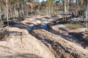 The depth of the wheeltrack causes issues for the smaller vehicles.