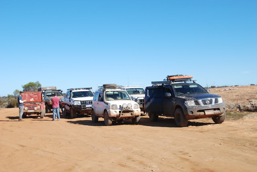 At Krakouer Rocks.