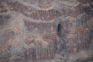 Abandoned guano mine. The guano was removed via a 'flying fox'.