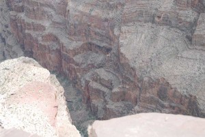The Grand Canyon West is not nearly as commercially developed as the South Rim.