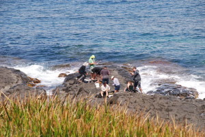 Fishing at Black point.