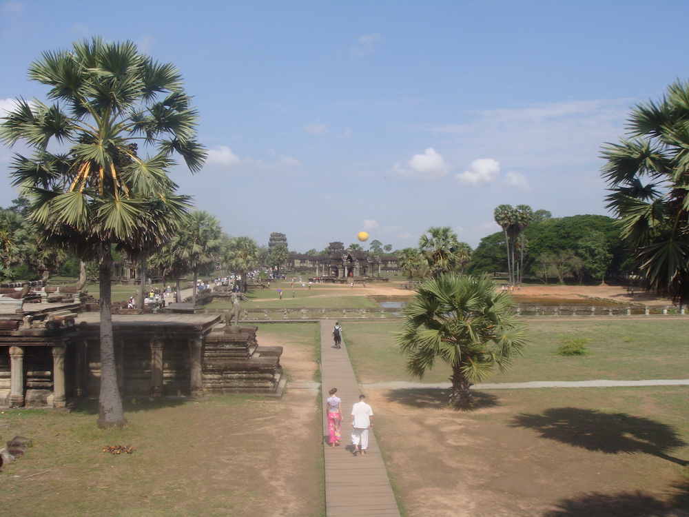 Extensive grounds of Angkor Wat.