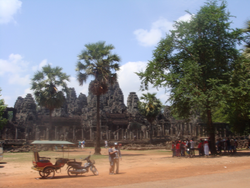 Tuk tuks are the favoured form of transport around Siem Reap and Angkor Wat.