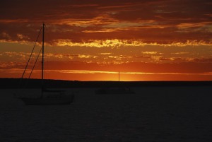 Another glorious sunset.