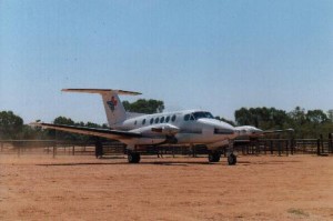 RFDS plane that took me to Alice Springs.