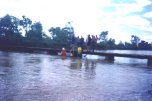 Corroboree at Billabong Bridge.