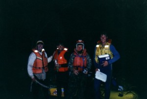 All smiles after the prospect of another camp out disappeared.