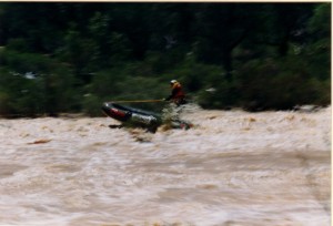 Planing with no motor.