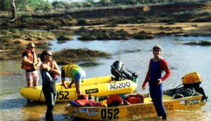 "I've just worked out why we have two boats with the same number."