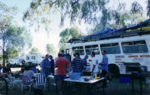 Breakfast at Kalbarri.