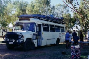 Preparing to leave Kalbarri.