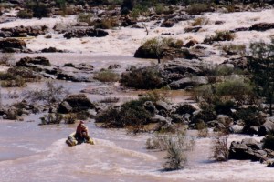 Going out to get Mike's boat.