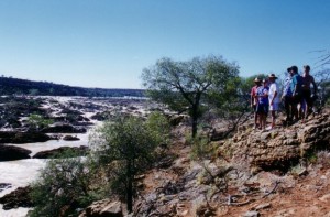 The group spent some time looking for Mike's boat.