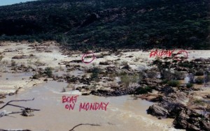 The boat had shifted.