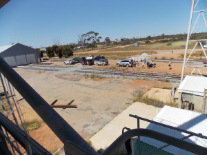 Ex CBH grain silo used for the Minnivale tourist railway project. Photo by Paul Marriner.