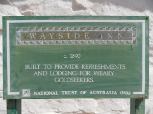 More information signs like these are needed at heritage sites