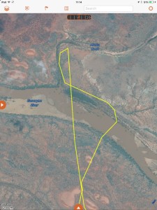 Our route.