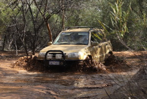 Harrison and Mike in the Vitara.