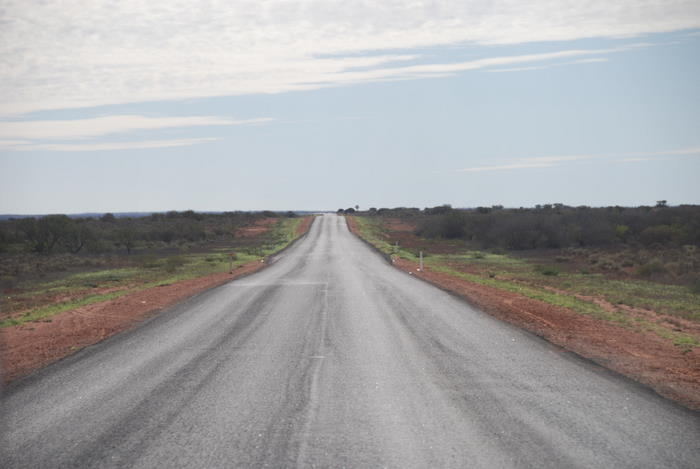 The long road north.