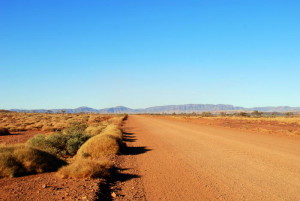 Most of the roads are dirt.