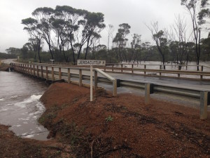 Bridge over the Jerdacuttup River.
