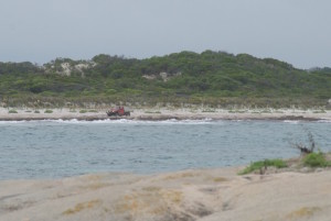 Close to Wylie Head on Cape Le Grand Beach.