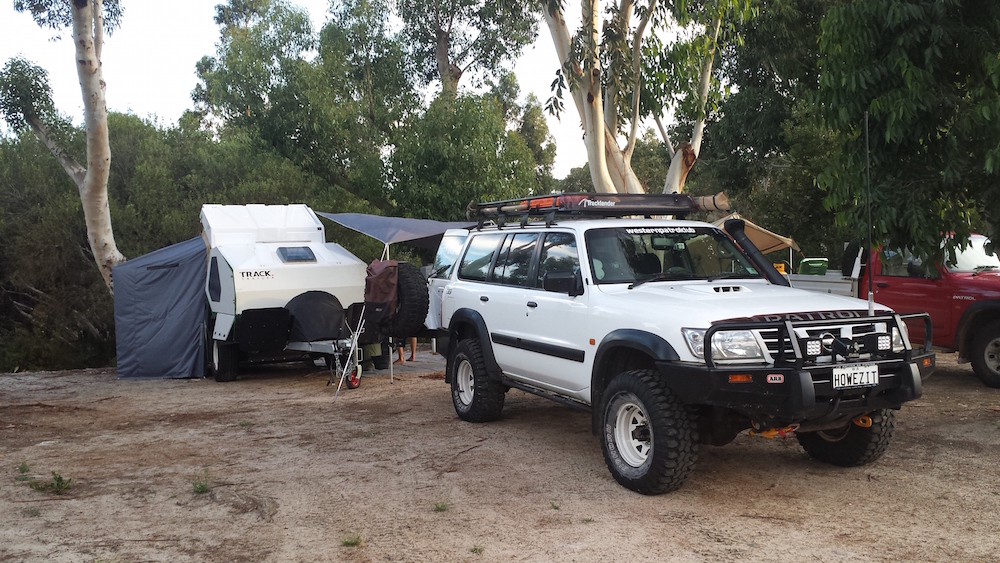 Graham and Debbie's camp. #