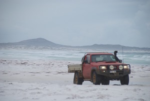 Fish's ute.