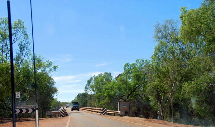 Willare Bridge over the Fitzroy River.