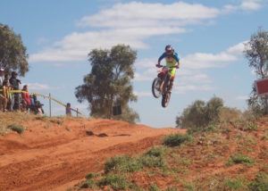 Racing to Finke.