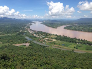 Magnificent views of the Mekong and Laos