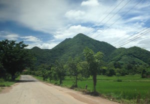 Just outside the town of Tha Li