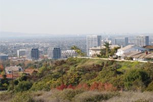 Newport Beach business district.