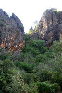 Battlements of Windjana.