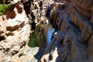Lennard Gorge swimming hole.