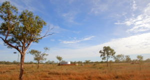 Windmill and tank.