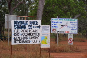 At the intersection of Kalumburu and Gibb River roads.